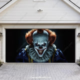 Creepy Clown | Halloween Garage Door Cover