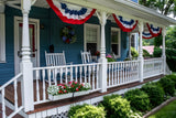 American Flag-Themed Garage Door Decorations for the 250th Independence Day
