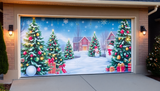 🎊🎄 How GarageBuddy's Christmas Garage Door Covers Enhance Your Holiday Decor