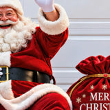 Jolly Stopover | Christmas Garage Door Cover