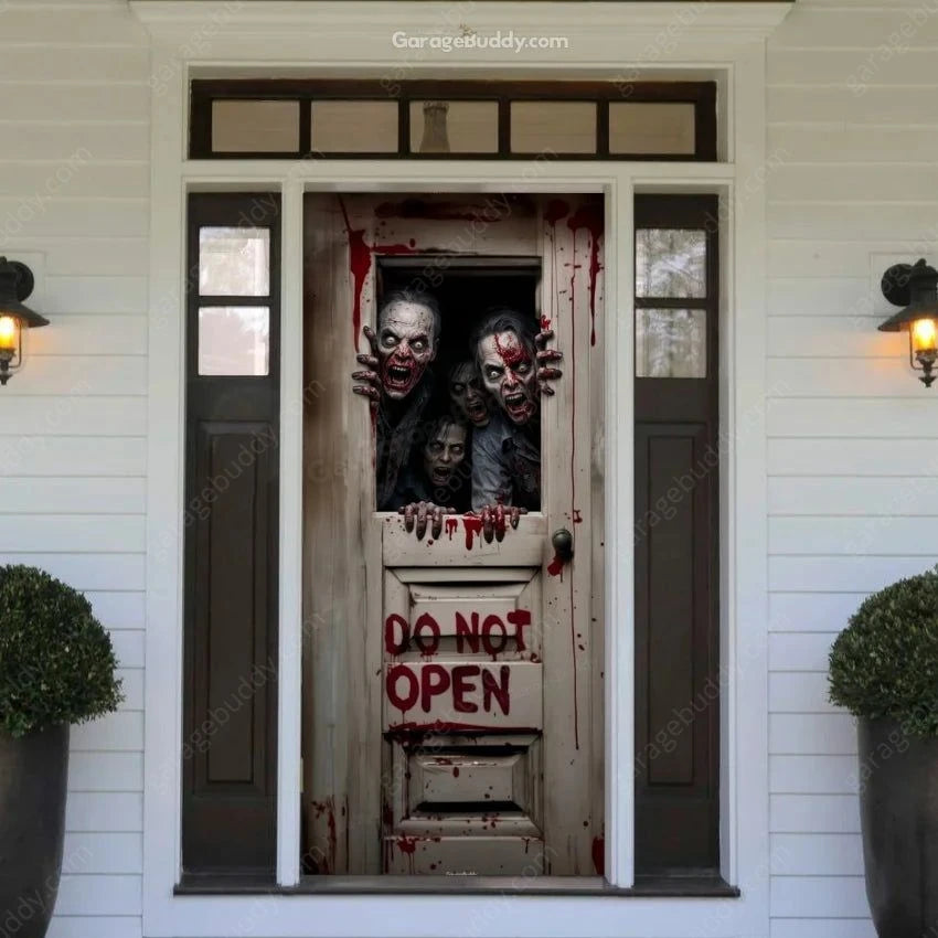 GarageBuddy Halloween Front Door Covers