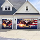 America’s 250th Anniversary | Patriotic Garage Door Cover