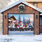 Christmas Crew | Christmas Garage Door Cover