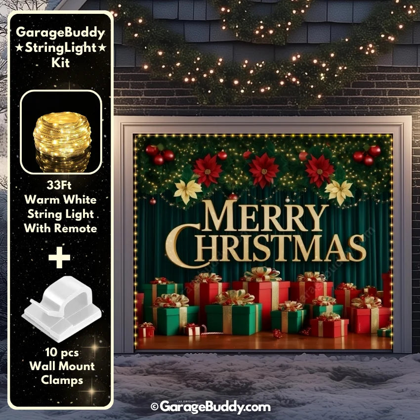 Christmas Joy | Christmas Garage Door Cover