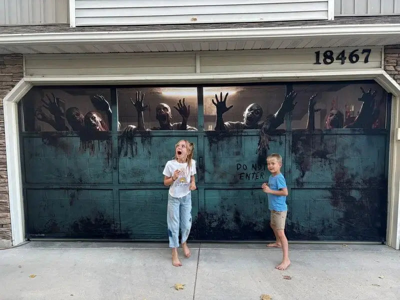 Customer garage door cover photo 16