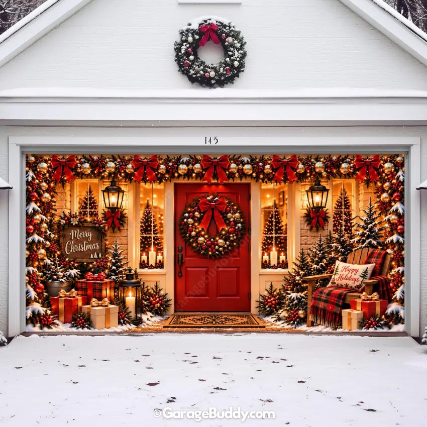 Christmas Welcome | Christmas Garage Door Cover