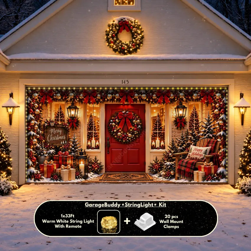 Christmas Welcome | Christmas Garage Door Cover