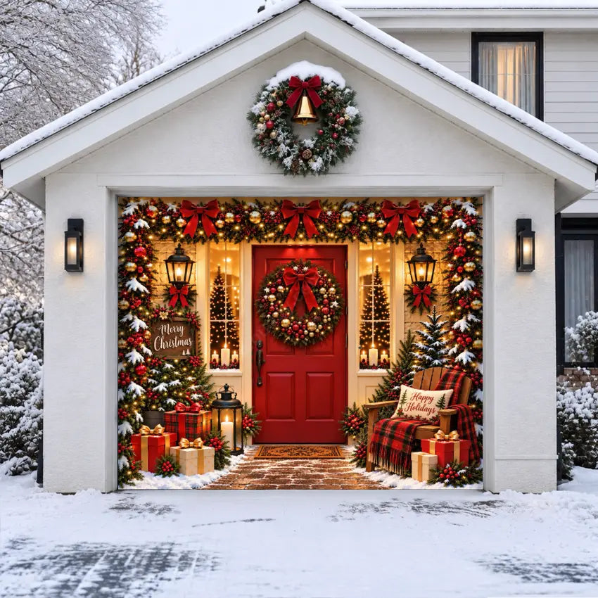 Christmas Welcome | Christmas Garage Door Cover