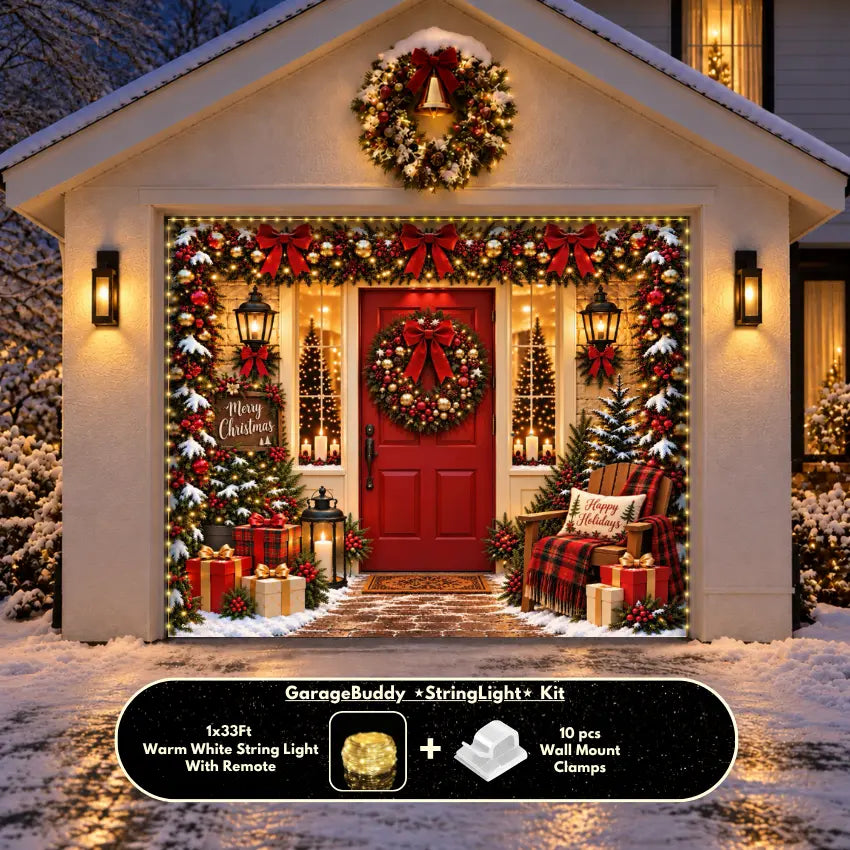 Christmas Welcome | Christmas Garage Door Cover