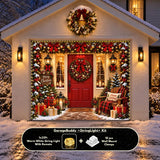 Christmas Welcome | Christmas Garage Door Cover