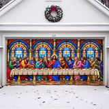 Last Supper | Christmas Garage Door Cover
