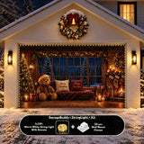 Cozy Christmas | Christmas Garage Door Cover