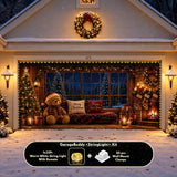 Cozy Christmas | Christmas Garage Door Cover