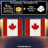 Canada Flag (Plain) | Patriotic Garage Door Cover