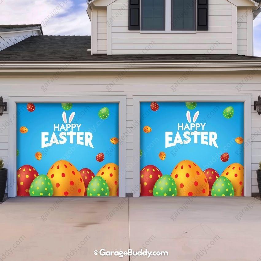Happy Easter | Festive Garage Door Cover