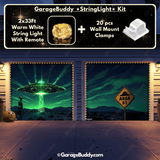 Alien Abduction | Halloween Garage Door Cover