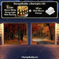 Autumn Road | Nature Garage Door Cover