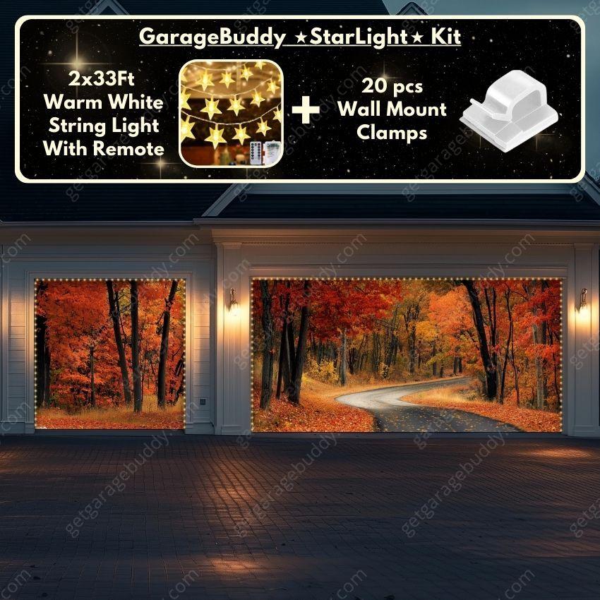 Autumn Road | Nature Garage Door Cover