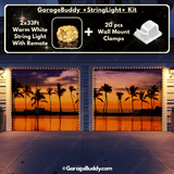 Beach Sunset | Nature Garage Door Cover