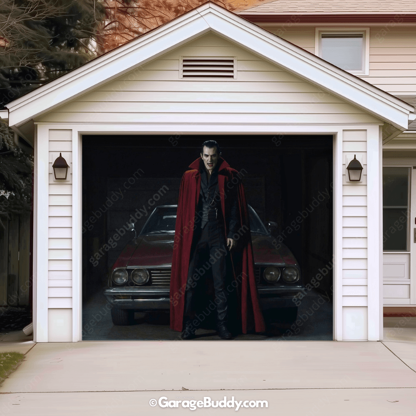 The BloodSucker | Halloween Garage Door Cover