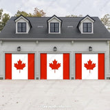 Canada Flag (Plain) | Patriotic Garage Door Cover
