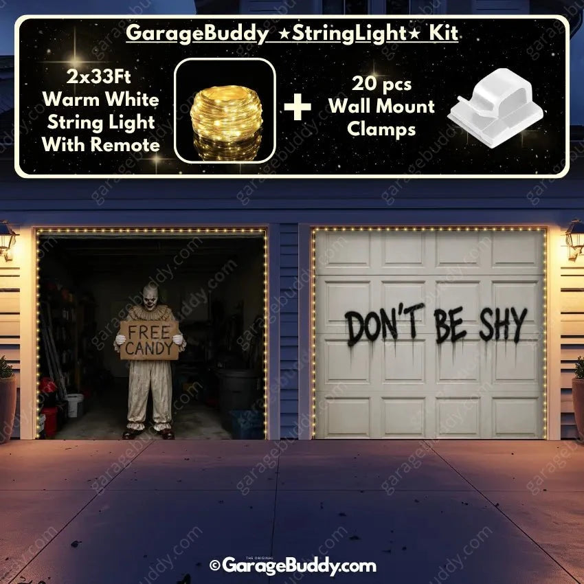 Candy Clown (Limited Edition) | Halloween Garage Door Cover