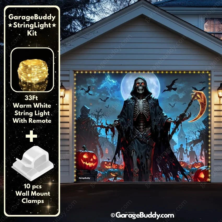 Cursed Night (Glow) | Halloween Garage Door Cover