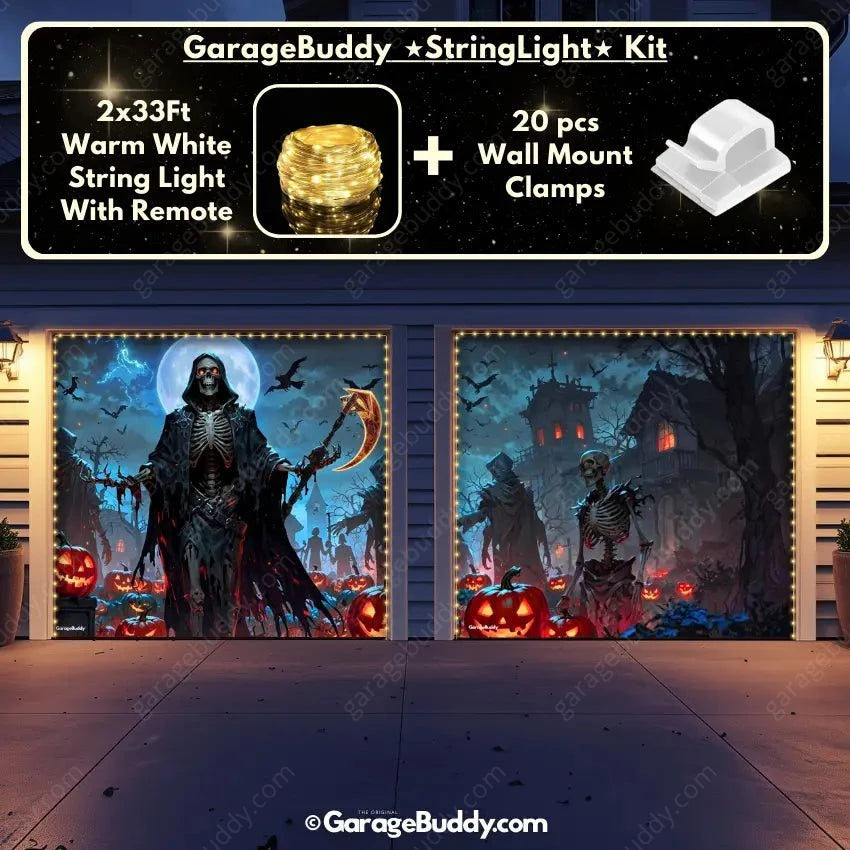 Cursed Night (Glow) | Halloween Garage Door Cover