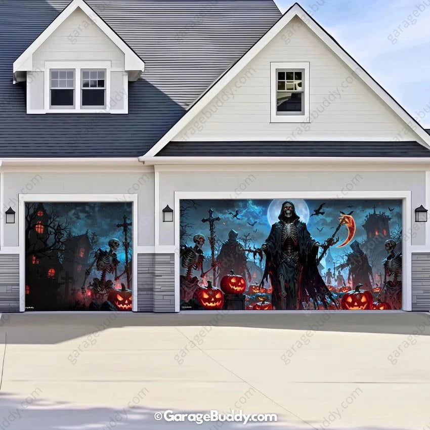 Cursed Night (Glow) | Halloween Garage Door Cover