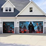 Cursed Night (Glow) | Halloween Garage Door Cover