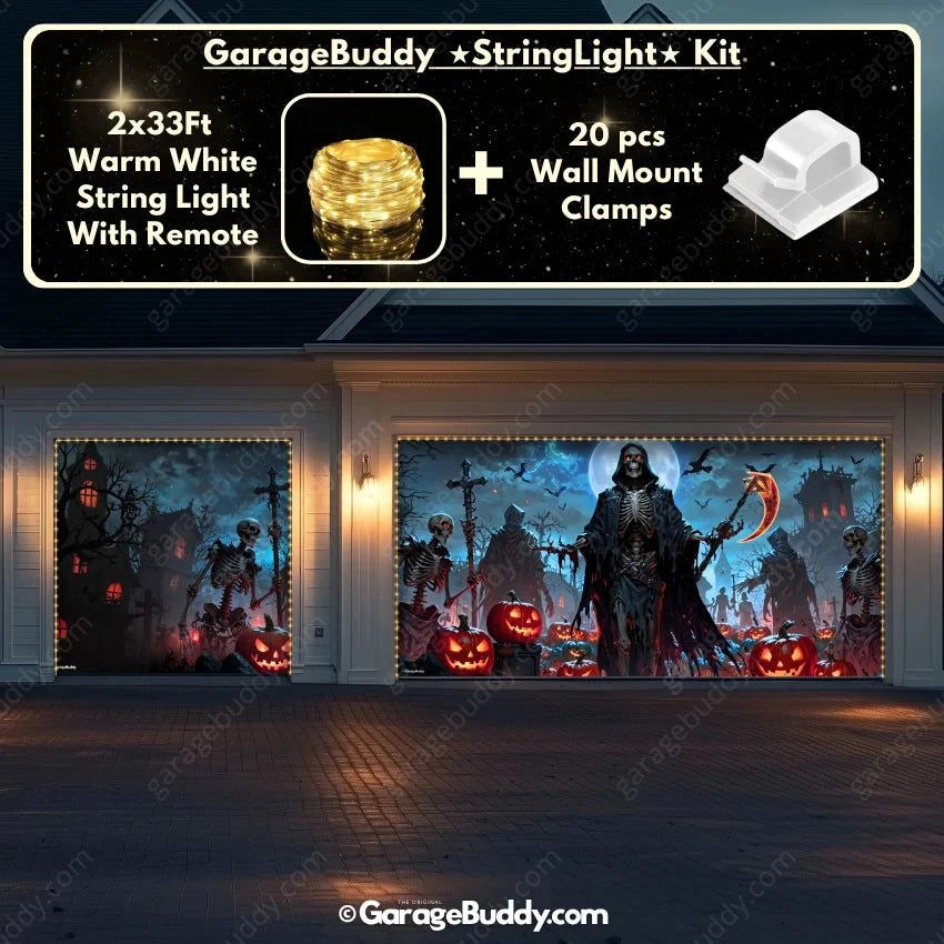 Cursed Night (Glow) | Halloween Garage Door Cover