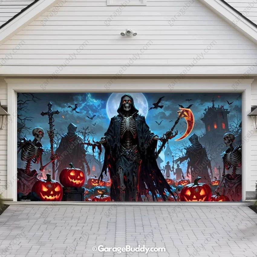 Cursed Night (Glow) | Halloween Garage Door Cover