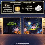 Cute Ghosts | Halloween Garage Door Cover