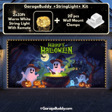 Cute Ghosts | Halloween Garage Door Cover