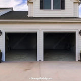 Empty Garage | Halloween Garage Door Cover