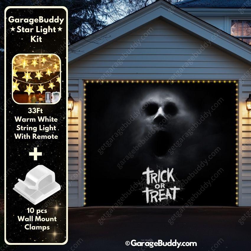 Ghostly Figure | Halloween Garage Door Cover