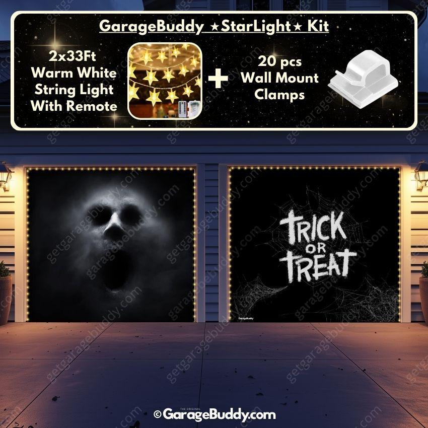 Ghostly Figure | Halloween Garage Door Cover