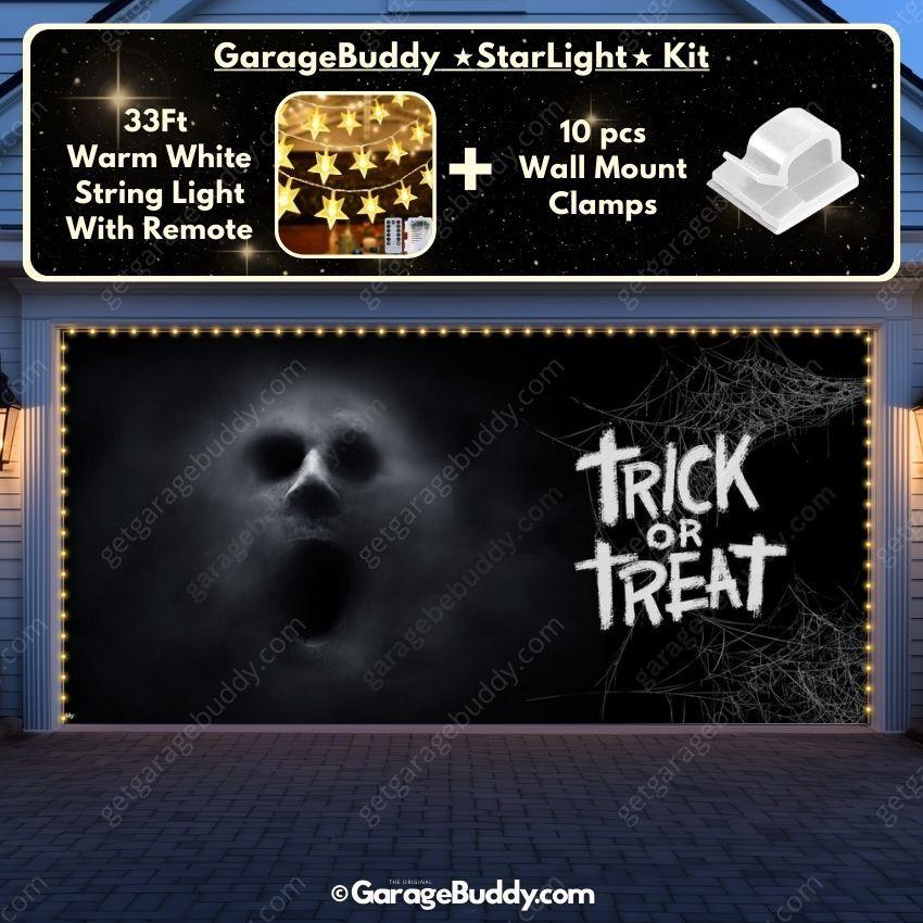 Ghostly Figure | Halloween Garage Door Cover