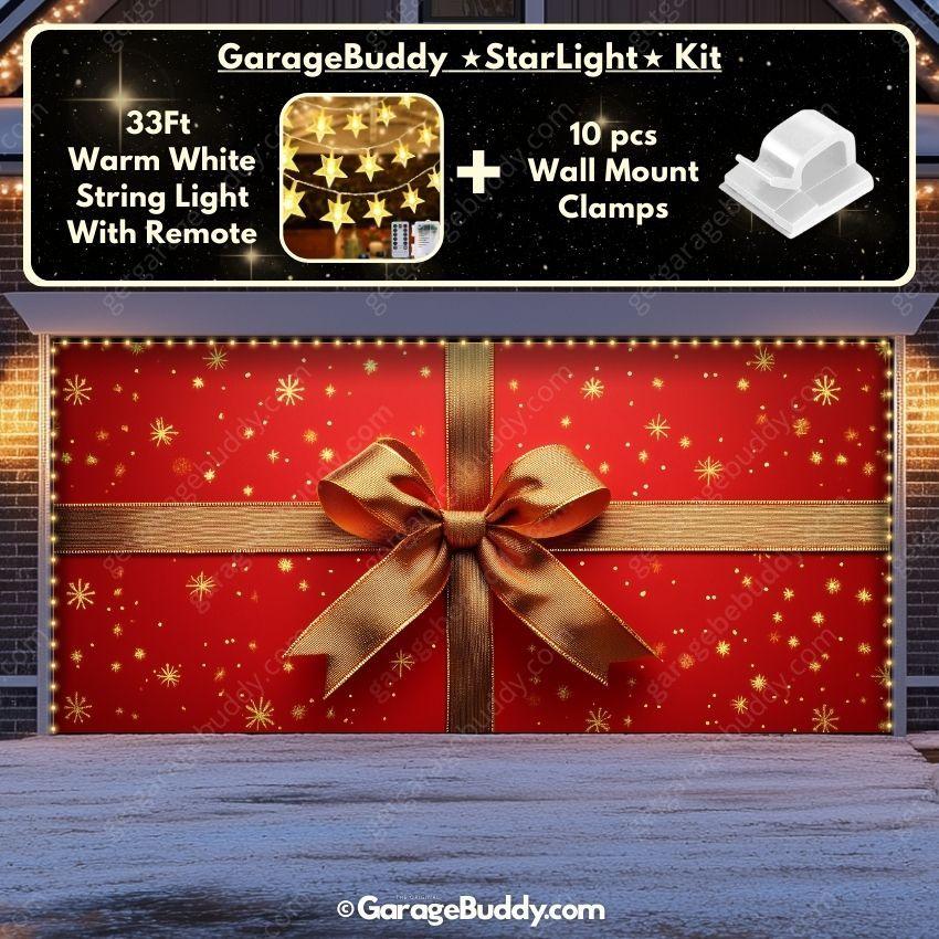 Gift Wrap | Christmas Garage Door Cover