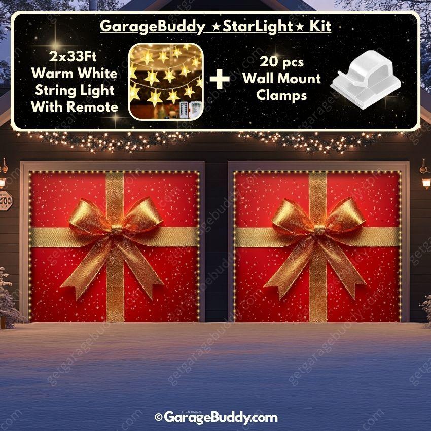 Gift Wrap | Christmas Garage Door Cover