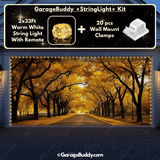 Golden Trail | Nature Garage Door Cover