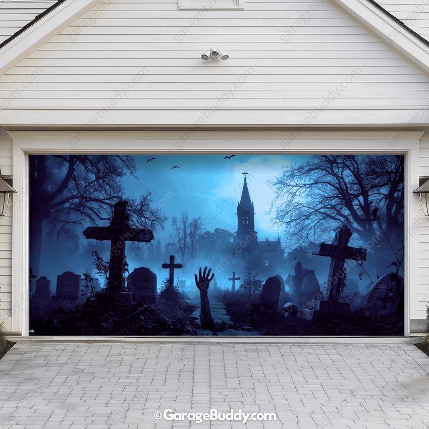 Grave Rising | Halloween Garage Door Cover