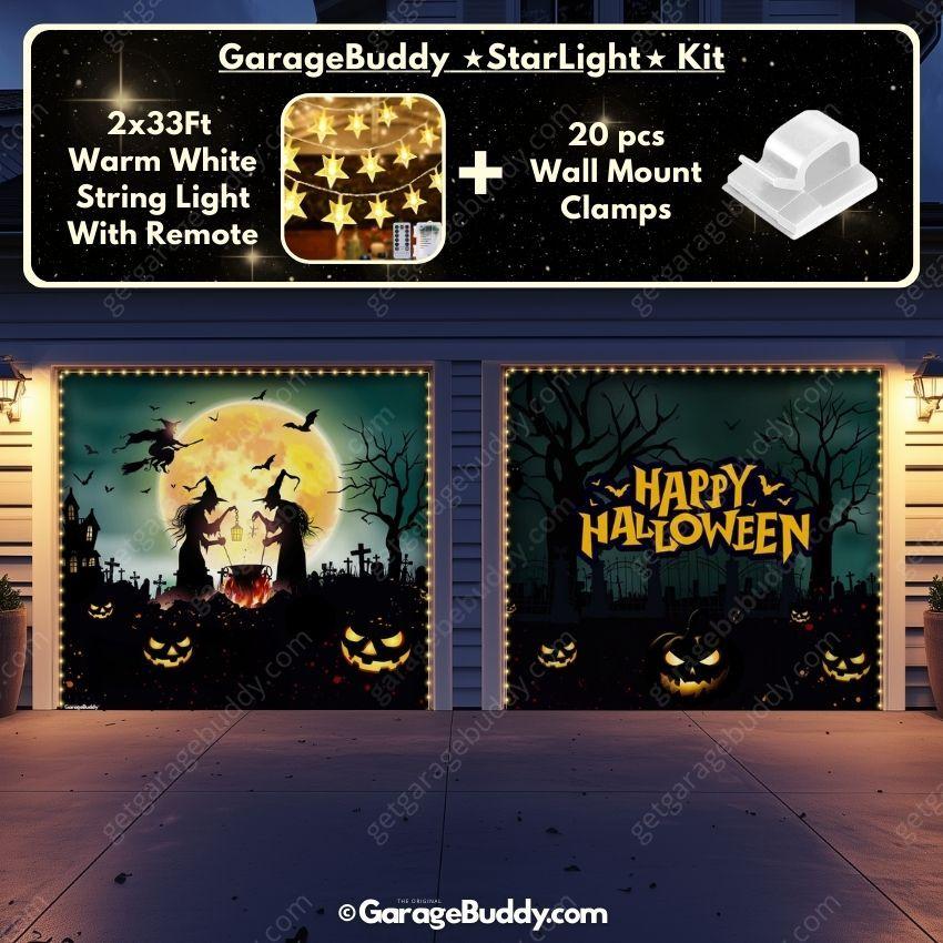 Graveyard Scene | Halloween Garage Door Cover