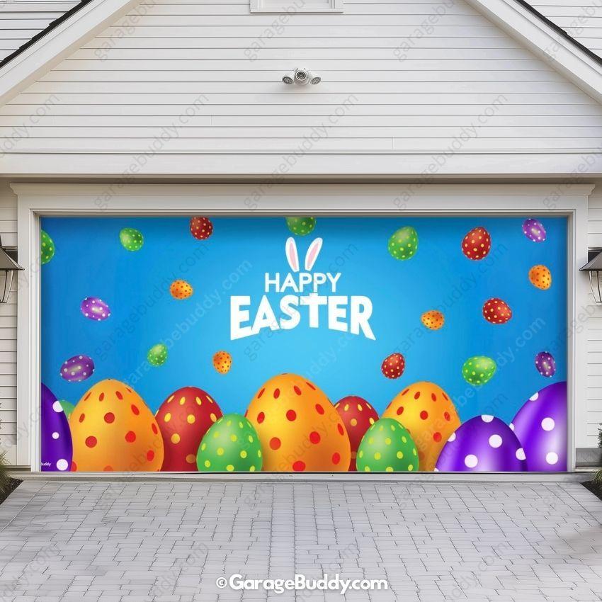 Happy Easter | Festive Garage Door Cover