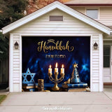 Happy Hanukkah | Festive Garage Door Cover