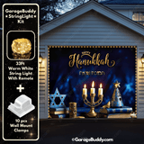 Happy Hanukkah | Festive Garage Door Cover