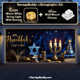 Happy Hanukkah | Festive Garage Door Cover