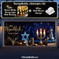 Happy Hanukkah | Festive Garage Door Cover
