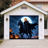 Headless Horseman | Halloween Garage Door Cover
