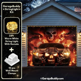 Hell Ride | Halloween Garage Door Cover